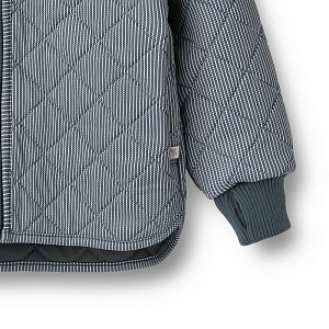 Куртка утепленная Wheat "Thermo Loui Ink Stripe", чернильный орнамент